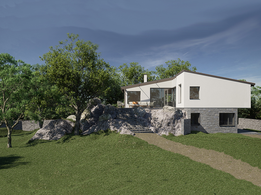 Vivienda unifamiliar en Ruiloba, Cantabria